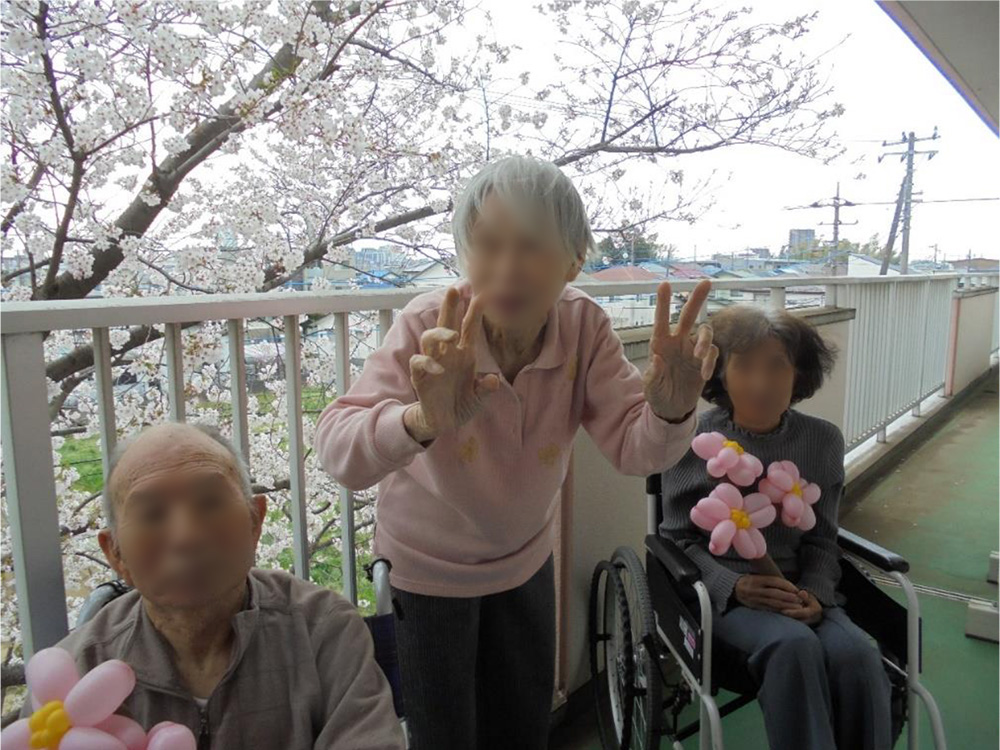 お花見開催