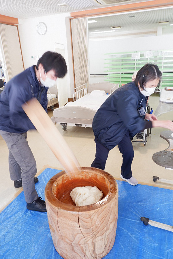 餅つき大会